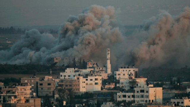 İsrail Gazze’ye hava saldırısı düzenledi…