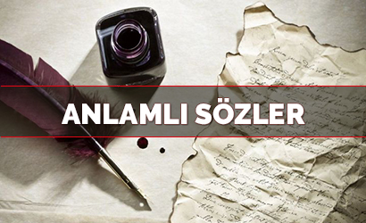 Kısa Anlamlı Sözler